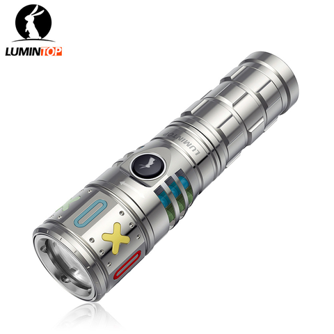 Lumintop XO 450lm 1550m Titanium LEP 26650 Thrower Flashlight