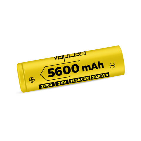 Vapcell F56 21700 5600mah 12.5A Battery