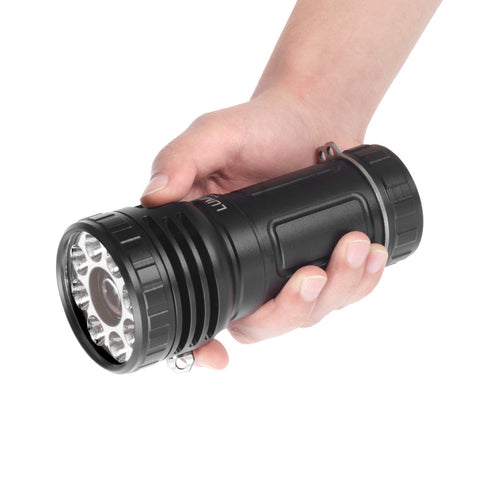 LUMINTOP THOR PRO LEP LED Combine 12100lm 1300m Thrower Flood Flashlight