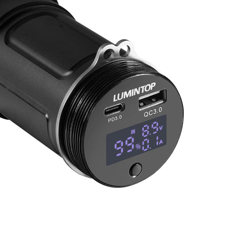 LUMINTOP THOR PRO LEP LED Combine 12100lm 1300m Thrower Flood Flashlight